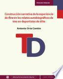 libro Construcción Narrativa De La Experiencia De Flow En Los Relatos Autobiográficos De Tres Ex Deportistas
